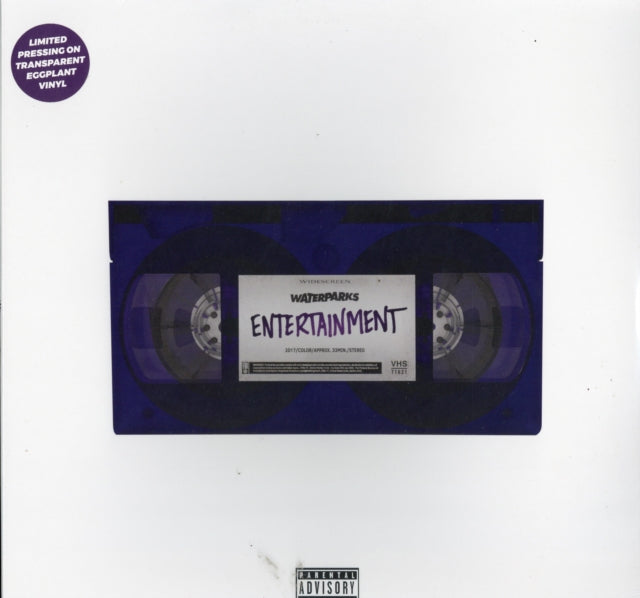 Waterparks 'Entertainment (Eggplant Colored Vinyl)' Vinyl Record LP