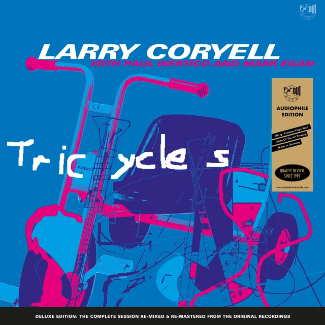 Coryell, Larry & Paul Wertico & Mark Egan 'Tricycles' Vinyl Record LP