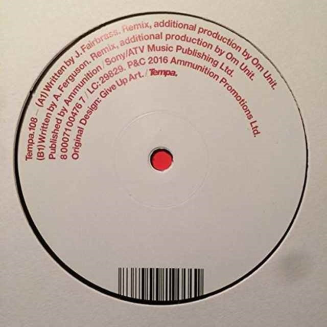 J:Kenzo & Nomine 'Ruffhouse/Blind Man (Om Unit Remixes)' Vinyl Record LP