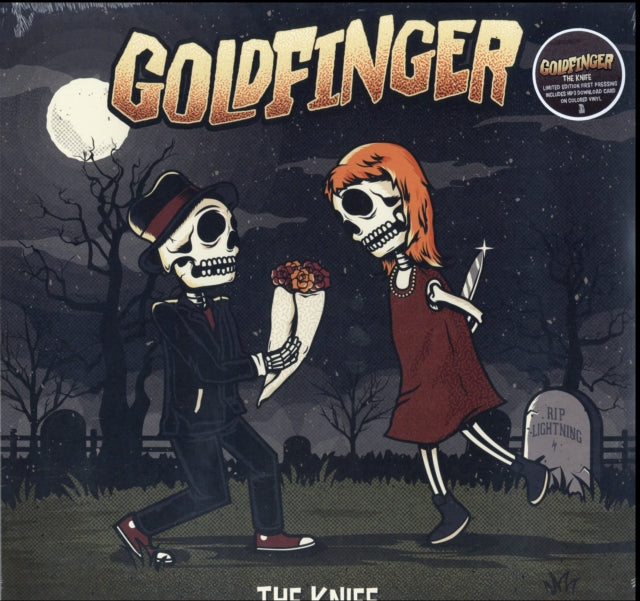 Goldfinger Knife (Colored Vinyl/Dl Card) Vinyl Record LP