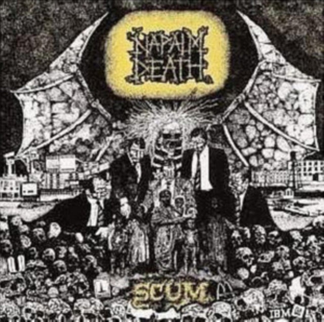 Napalm Death Scum Vinyl Record LP