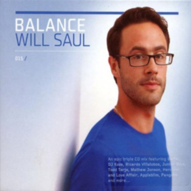 Saul, Will 'Balance 015 (3CD)' 