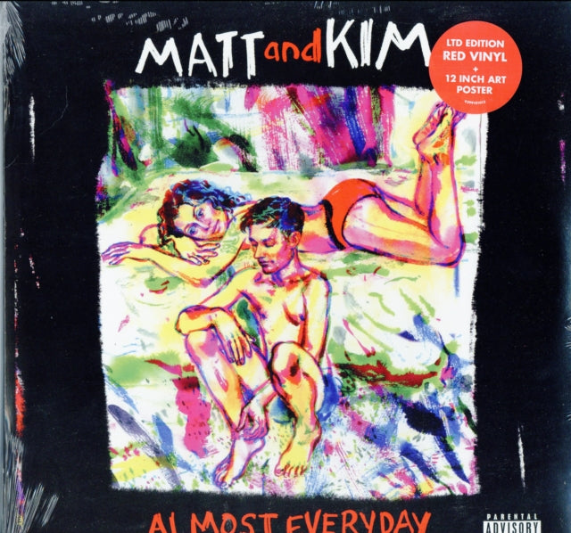Matt & Kim Almost Everyday (Limited Red Vinyl) Vinyl Record LP