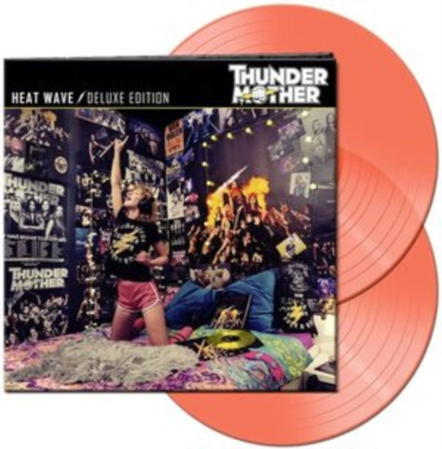 Thundermother 'Heat Wave (2LP/Neon Orange Vinyl/Import)' Vinyl Record LP - Sentinel Vinyl