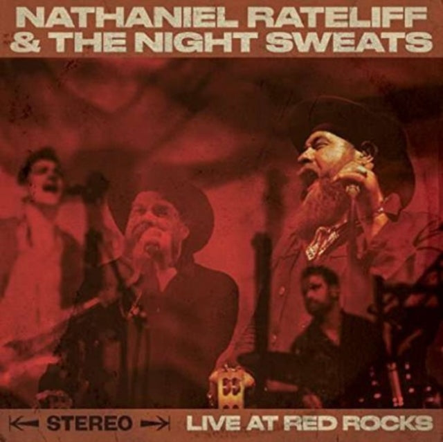 Rateliff,Nathaniel & The Night Sweats Live At Red Rocks Vinyl Record LP