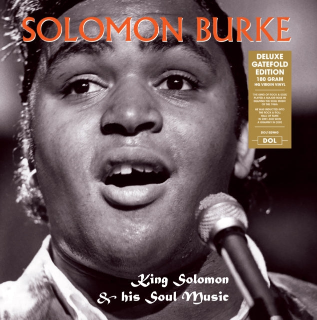 Burke, Solomon 'King Solomon & His Soul Music' Vinyl Record LP - Sentinel Vinyl