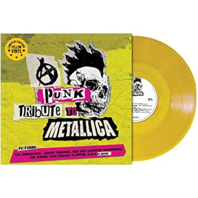 Various Artists 'Punk Tribute To Metallica' Vinyl Record LP
