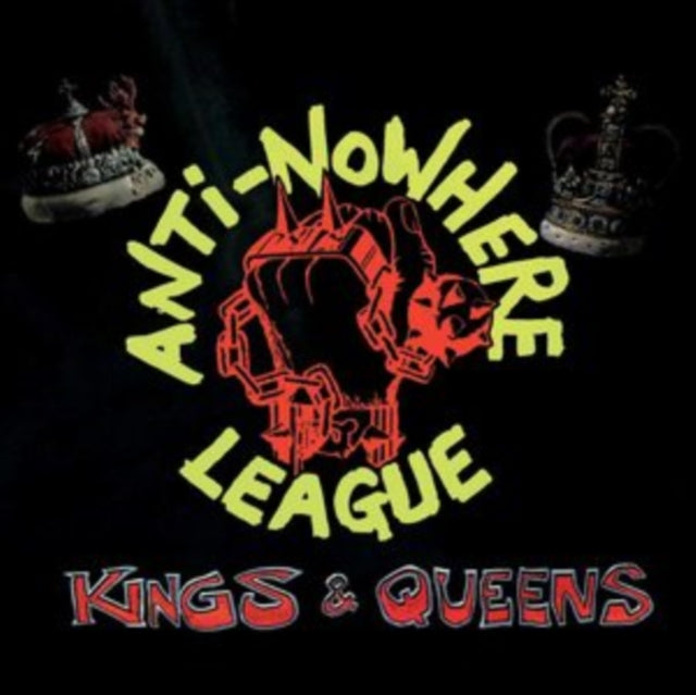 Anti-Nowhere League 'Kings & Queens (Red Vinyl/Reissue/Limited)' Vinyl Record LP