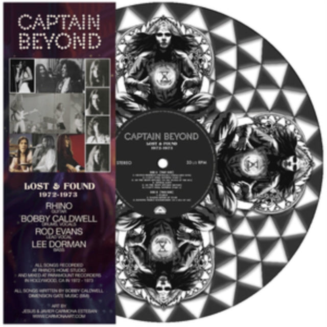 Captain Beyond 'Lost & Found 1972-1973 (Picture Disc)' Vinyl Record LP