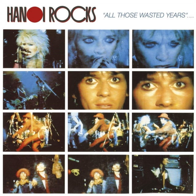 Hanoi Rocks 'All Those Wasted Years' Vinyl Record LP