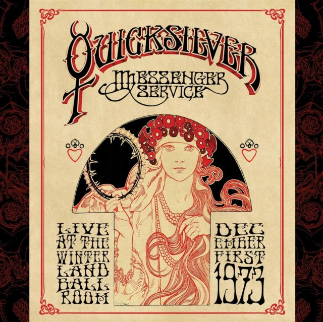 Quicksilver Messenger Service 'Live At The Winterland Ballroom - December 1 1973' Vinyl Record LP