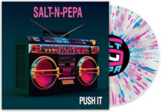 Salt-N-Pepa 'Push It (Clear/Pink/Blue Vinyl/Limited)' Vinyl Record LP