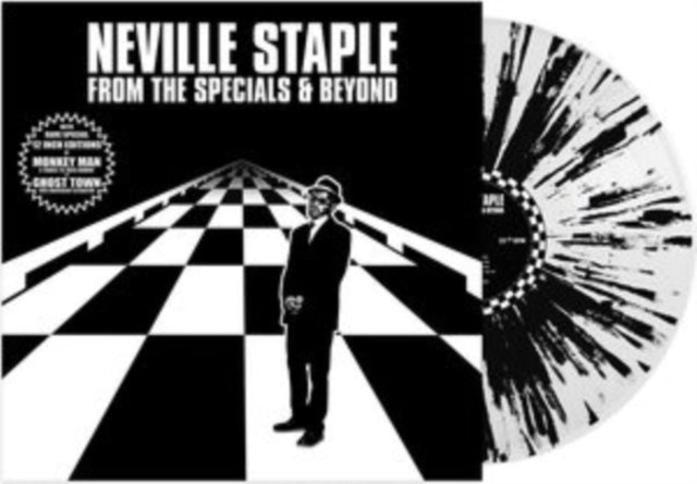 Staple, Neville 'From The Specials & Beyond (Black & White Splatter Vinyl)' Vinyl Record LP