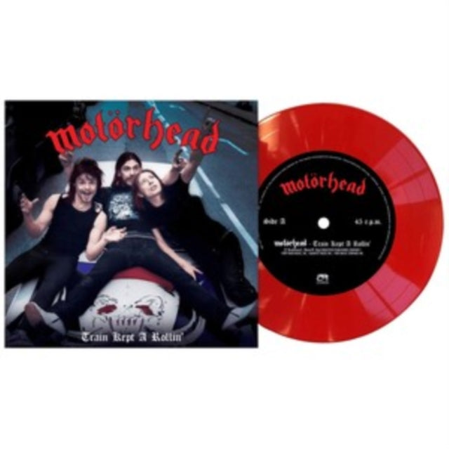 Motorhead / Lemmy 'Train Kept A-Rollin' (Red Vinyl)' Vinyl Record LP