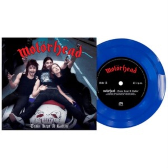 Motorhead / Lemmy 'Train Kept A-Rollin' (Blue Vinyl)' Vinyl Record LP