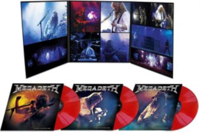 Megadeth 'Night In Buenos Aires (Red Vinyl)' Vinyl Record LP