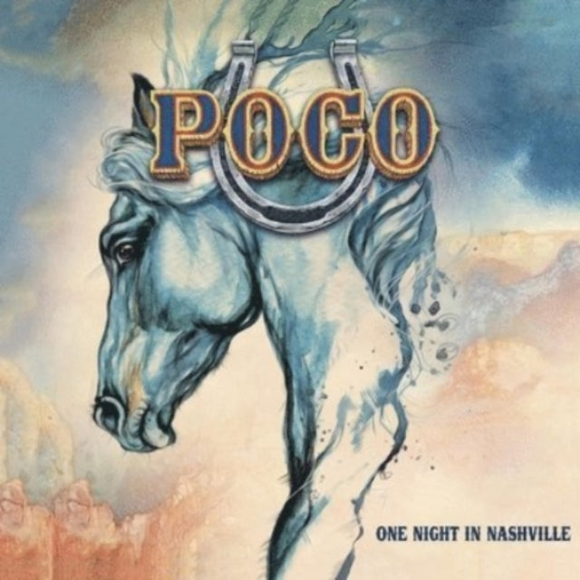 Poco 'One Night In Nashville (Transparent Blue Vinyl)' Vinyl Record LP