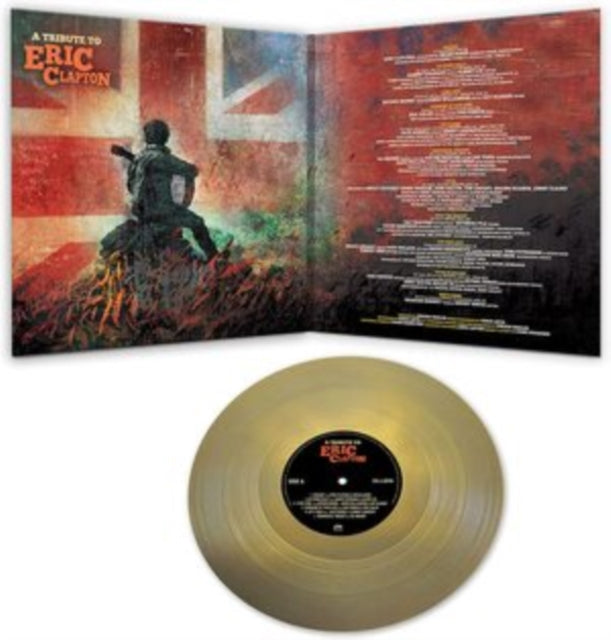 Various Artists 'Tribute To Eric Clapton Artists (Gold Vinyl)' Vinyl Record LP