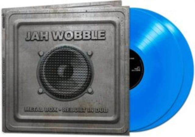 Wobble, Jah 'Metal Box - Rebuilt In Dub (Blue Vinyl)' Vinyl Record LP