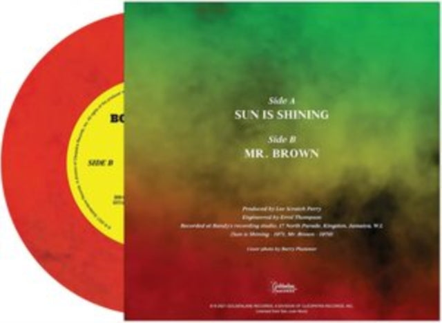 Marley, Bob 'Sun Is Shining (Red Marble Vinyl)' Vinyl Record LP