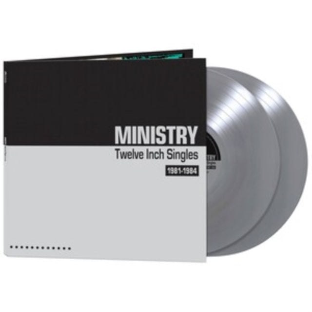Ministry 'Twelve Inch Singles 1981-1984 (Silver Vinyl/2Lp)' Vinyl Record LP