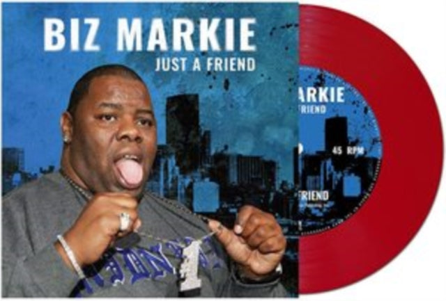 Biz Markie 'Just A Friend (Red Vinyl)' Vinyl Record LP