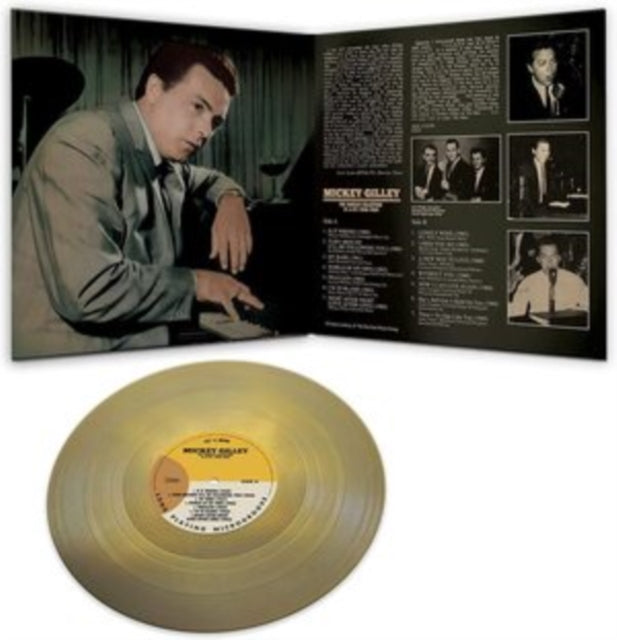 Gilley, Mickey 'Singles Collection A'S & B'S 1960-1969 (Gatefold Jacket/Gold Viny' Vinyl Record LP