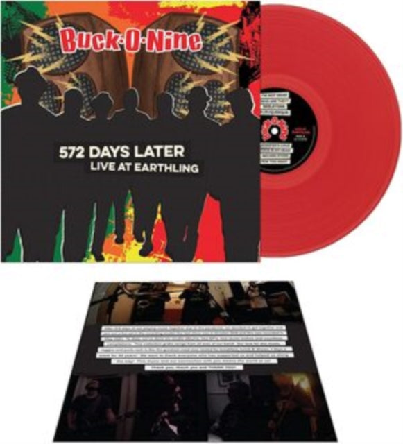 Buck-O-Nine '572 Days Later - Live At Earthling (Red Vinyl)' Vinyl Record LP