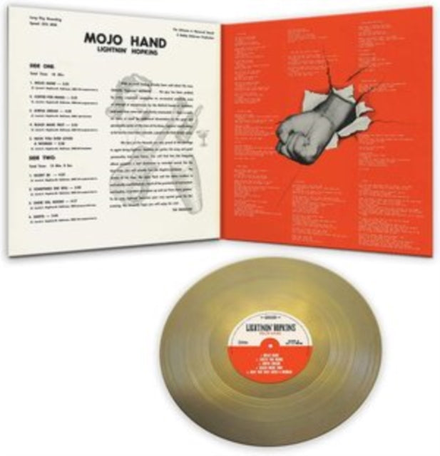 Hopkins, Lightnin 'Mojo Hand (Gold Vinyl)' Vinyl Record LP