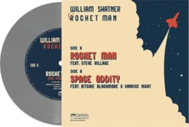 Shatner, William 'Rocket Man (Silver Vinyl)' Vinyl Record LP