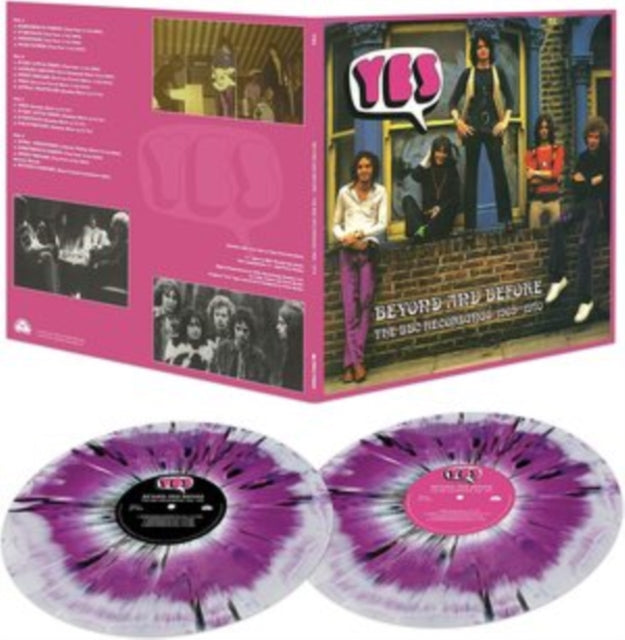 Yes 'Beyond & Before - Bbc Recordings (Purple/White Vinyl)' Vinyl Record LP