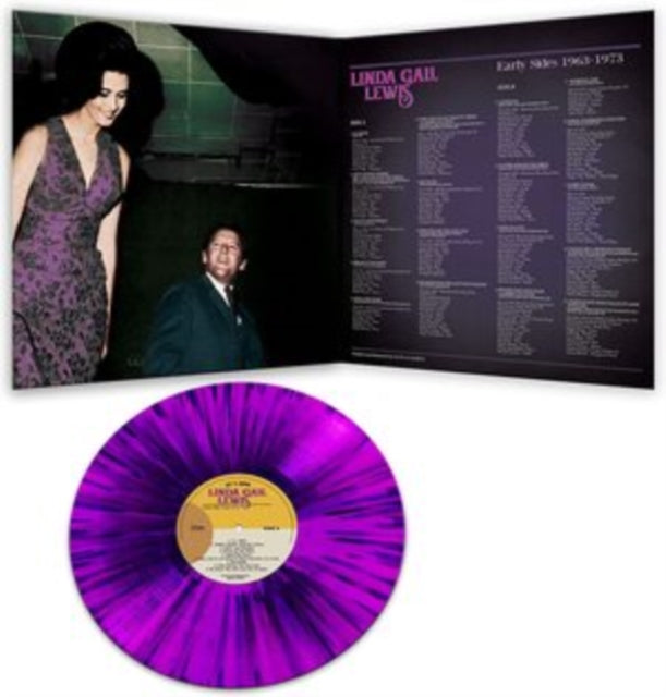 Lewis, Linda Gail; Jerry Lee Lewis 'Early Sides 1963-1973 (Purple Splatter Vinyl)' Vinyl Record LP - Sentinel Vinyl