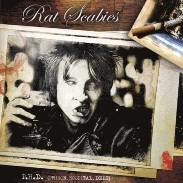 Rat Scabies 'P.H.D. (Prison Hospital Debt)' Vinyl Record LP