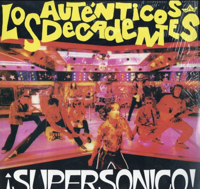 Autenticos Decadentes 'Supersonico' Vinyl Record LP