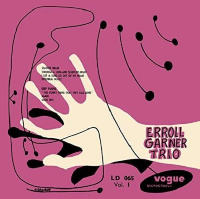 Garner, Erroll Trio 'Vol.1 (Pink & White Marbled Vinyl)' Vinyl Record LP