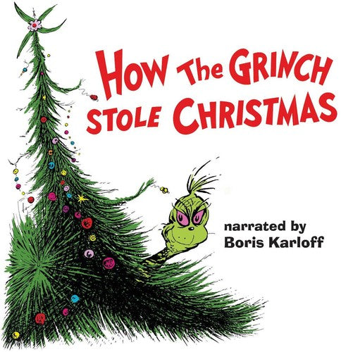 How The Grinch Stole Christmas Green Vinyl Record LP - Sentinel Vinyl