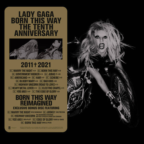 Lady Gaga - Born This Way The Tenth Anniversary, Vinyl LP - Sentinel Vinyl