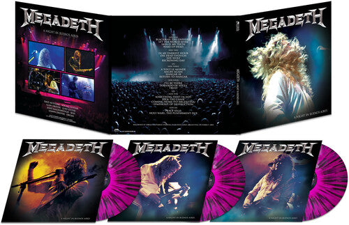 Megadeth 'A Night In Buenos Aires' Vinyl Record LP - Sentinel Vinyl