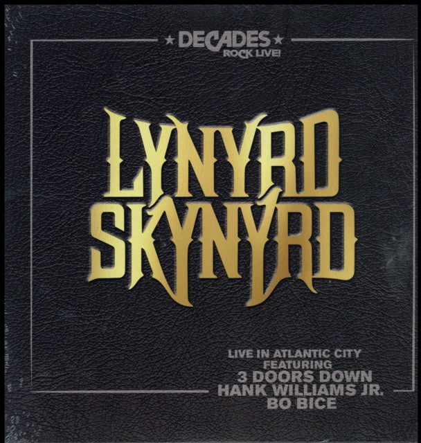 Lynyrd Skynyrd Live In Atlantic City Vinyl Record LP