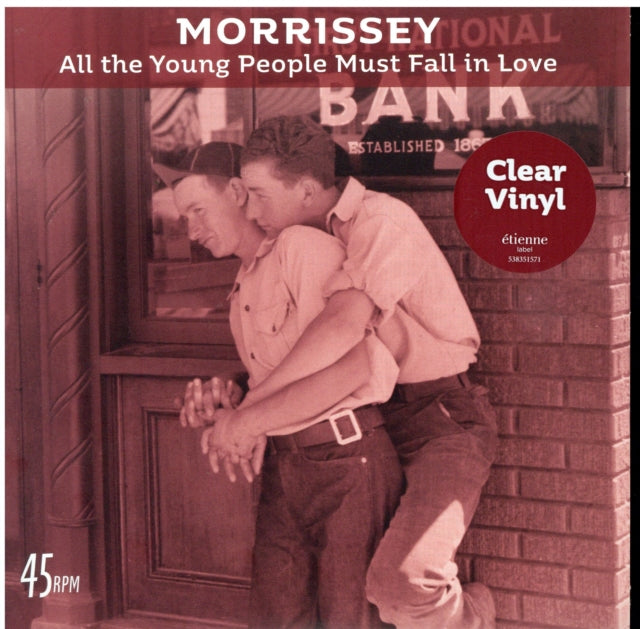 Morrissey All The Young People Must Fall In Love (Clearmountain Mix) / Rose Vinyl Record LP
