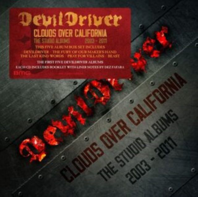 Devildriver 'Clouds Over California: The Studio Albums 2003 - 2011 (5CD)' 