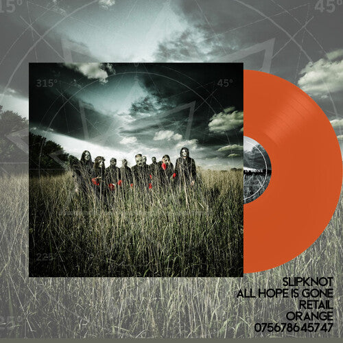 Slipknot 'All Hope Is Gone' (Orange) Vinyl Record LP - Sentinel Vinyl