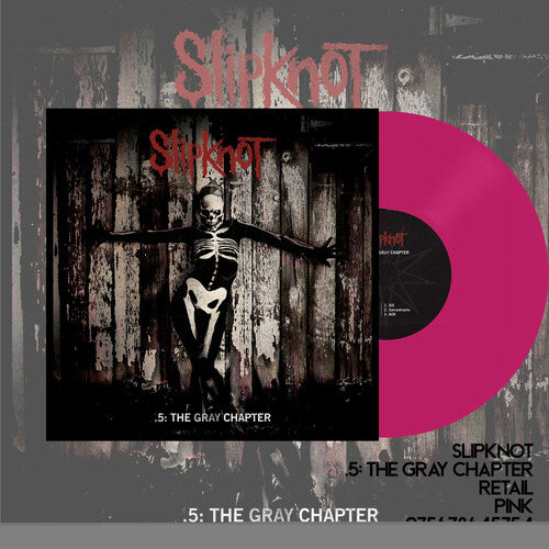 Slipknot '5: The Gray Chapter' (Pink) Vinyl Record LP - Sentinel Vinyl