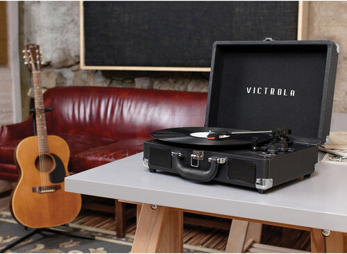 Victrola VSC-500SB-BLK Journey+ Bluetooth Suitcase Record Player (Black) - Sentinel Vinyl
