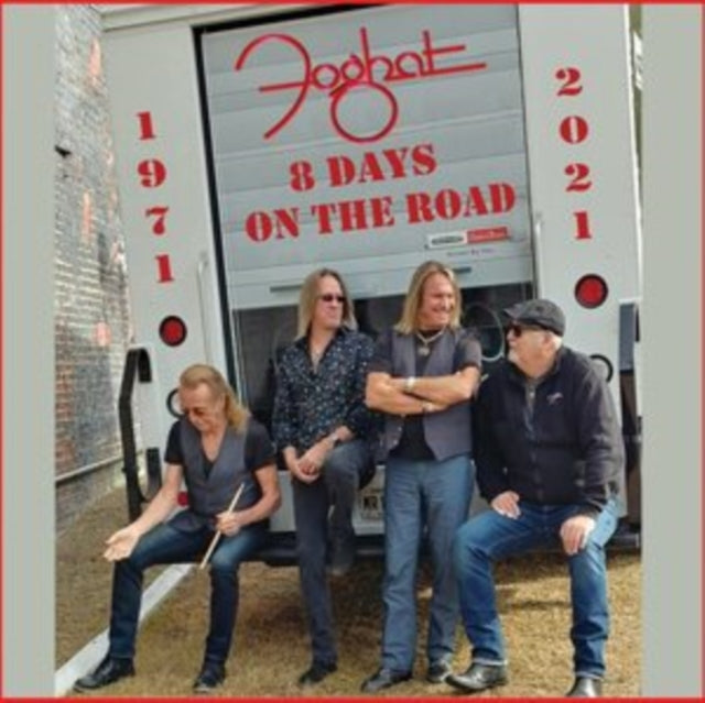 Foghat '8 Days On The Road' Vinyl Record LP