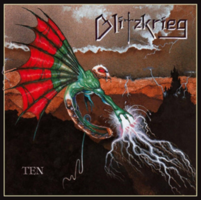 Blitzkrieg 'Ten (Gold Vinyl)' Vinyl Record LP