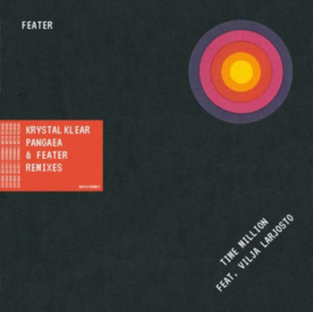 Feater 'Time Million Feat. Vilja Larjosto (Krystal Klear, Pangaea & Feate' Vinyl Record LP - Sentinel Vinyl