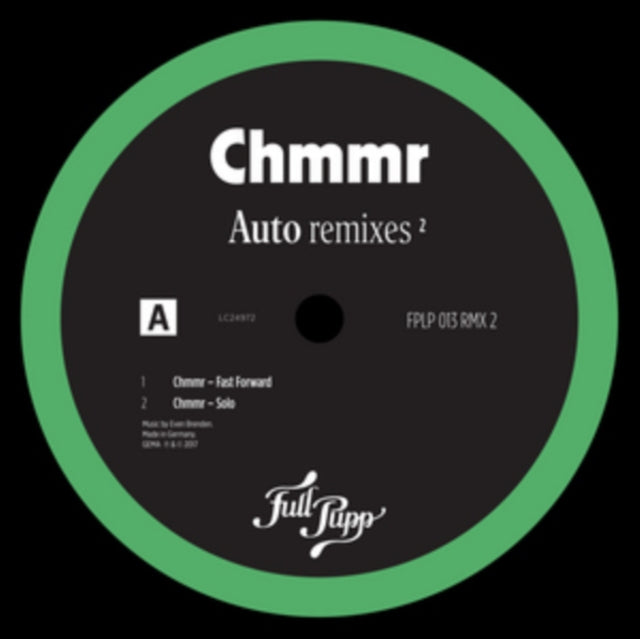 Chmmr 'Auto Remixes 2' Vinyl Record LP