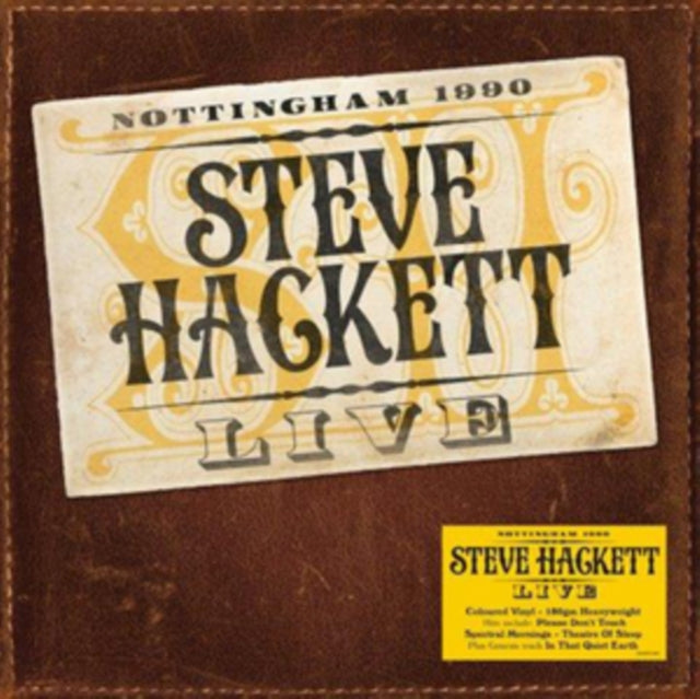 Hackett, Steve 'Live' Vinyl Record LP