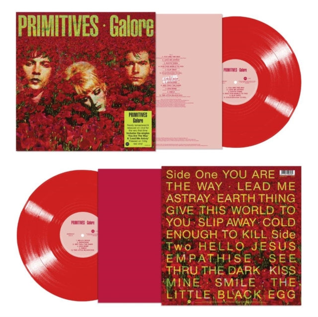 Primitives 'Galore (180G/Red Vinyl)' Vinyl Record LP